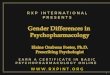RxP International presents Gender and Psychiatric Drugs