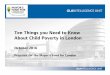 10 things you need to know about child poverty in London