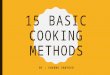 15 basic cooking method