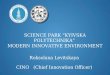 Science Park "Kyivska Polytechnika" - Modern Innovative Environment