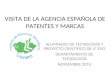 Visita de la agencia española de patentes y
