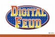 Digital feud (digital sales team game)