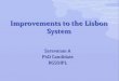 Improvements to the Lisbon System