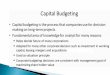4.capital budgeting
