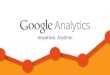 製作Google analytics流量分析計畫＆後續維護