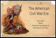 Teaching the Civil War Era with Technology