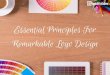 Essential Principles For Remarkable Logo Design
