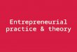 Entrepreneurial practice Bba1