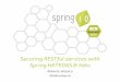 Securing RESTful services with Spring HATEOAS & Hdiv