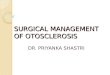 surgical management of ototsclerosis