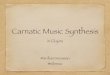 Carnatic Music Synthesis