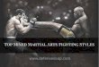 Top Mixed Martial Arts Fighting Styles