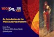 WSO2Con ASIA 2016: An Introduction to the WSO2 Analytics Platform
