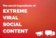 Het geheim van extreem virale social content - Congres Content Marketing 2015