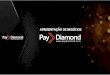 Biz pay diamond apresentação de slides plano de marketing
