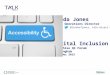 Accessibility Presentation Q4 franchise forum Linda Jones Dec 2015