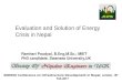 Evaluation and Solution of energy Crisis in Nepal