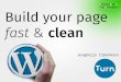 Build your WordPress page fast and clean