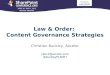 Law and Order: Content Governance Strategies #SPC_ORG