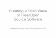 Creating a Third Wave of Free/Open Source Software