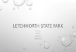Letchworth state park