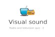 Visual sound - radio and television quiz'15 - 2