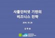 사물인터넷 기반의 비즈니스 전략  (순천향대학교 김학용 교수, 2016.10.28)