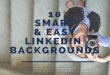 10 Smart & Easy LinkedIn Background Images