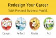Redesign Your Career With (Business Model You)