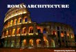 Class 5 History of roman architecture