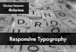 Responsive Typography II