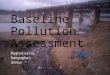 Baseline pollution assessment