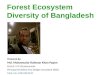 Forest Ecosystem Diversity of Bangladesh