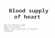 4 blood supply of heart