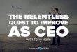The Relentless Quest to Improve as CEO with Chartbeat Co-founder and CEO Tony Haile