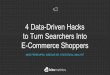4 Data-Driven Hacks to Turn Searchers Into E-Commerce Shoppers