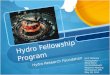 Hydro Fellowship Program Hydro Research Foundation Joint National Hydropower Association Central/Midwest Regional Meeting Minneapolis MN May 18, 2011