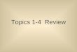 Topics 1-4 Review. One last review of division  doperations/division/ doperations/division