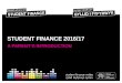 STUDENT FINANCE 2016/17 A PARENT’S INTRODUCTION. SESSION CONTENTS Common concerns Student Finance Wales The student finance package Student Loan repayment