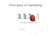 Principles of marketing. Creating and capturing value Marketing is managing profitable customer relationships The aim of marketing is to create value