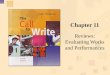 Chapter 11 Reviews: Evaluating Works and Performances