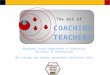 COACHING TEACHERS The Art of Maryland State Department of Education