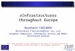 EInfrastructures throughout Europe Bernhard FABIANEK European Commission, Information Society and Media Directorate-General