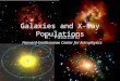 Galaxies and X-ray Populations G. Fabbiano Harvard-Smithsonian Center for Astrophysics