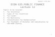 1 Updated: 8 Feb 2012 ECON 635:PUBLIC FINANCE Lecture 12 Topics to be covered: 1.Tax Incentives 2.Types of Tax Incentives 3.Tax Credit 4.Tax Neutrality