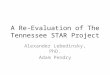 A Re-Evaluation of The Tennessee STAR Project