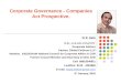 Corporate Governance - Companies Act Prospective