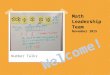 Math Leadership Team November 2015 Number Talks. Warm-up Mathematical Representations Field test comments Opportunity to field test Extensions ◦