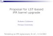 Proposal for LST-based IFR barrel upgrade Roberto Calabrese Ferrara University Workshop on IFR replacement, SLAC, 11/14/2002