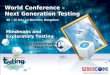 World Conference – Next Generation Testing 08 – 12 July, Le-Meridien, Bangalore Mindmaps and Exploratory Testing Ajay Balamurgadas Meeta Prakash 